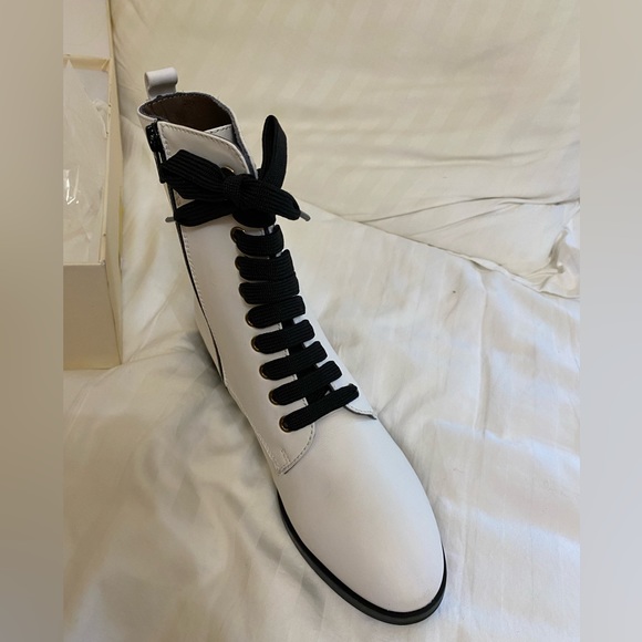 A.soliani Asti Leather Combat Boot - Picture 6 of 7